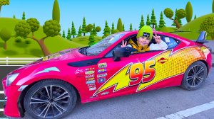 Обучающее видео для детей Учим правила безопасности Машинки для детей Брозаврики играют в машинки