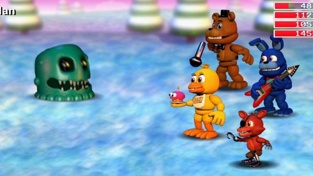 играем в Fnaf World часть 1