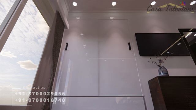 (Partnered with Rising Pole)Modern-Traditional Parents Bedroom Interior Designing | 4K Video смотреть онлайн
