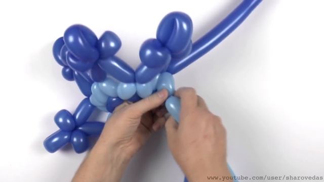 Snowflake of balloons смотреть онлайн
