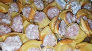 ОБАЛДЕННО вкусное блюдо на ужин / ФАРШИРОВАННЫЕ РАКУШКИ в сметанном соусе