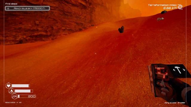 Planet Crafter Early Access - Part 2 Lets get some stuff смотреть онлайн