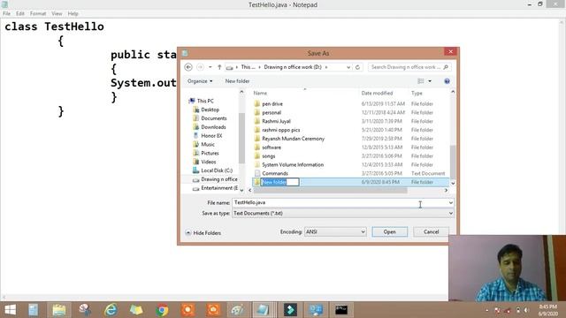 Java Path set in Windows Hindi смотреть онлайн