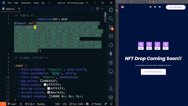 How to create an NFT website landing page & Deploy for FREE (Complete tutorial | EASY!) смотреть онлайн