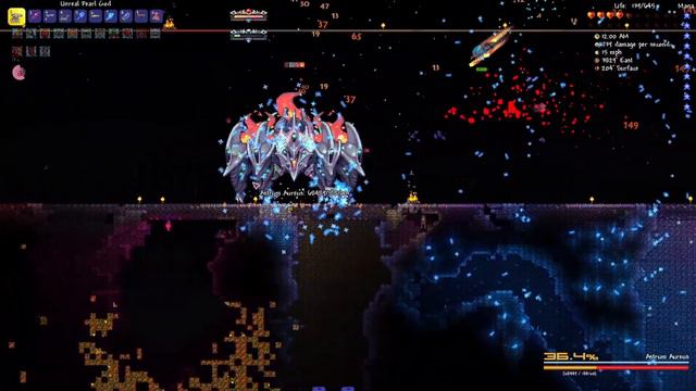 Astrum Aureus Fight (R) | Terraria: Calamity Mod смотреть онлайн