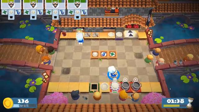 Overcooked прохождение игры