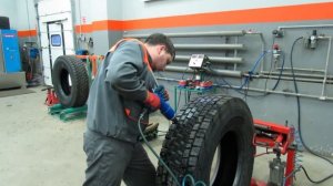 Ошиповка грузовых шин