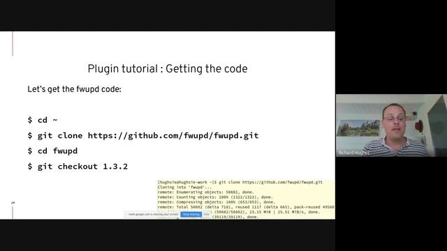 "Installing firmware in Linux a deep drive into LVFS and fwupd ecosystem", Richard Hughes, 2021 смотреть онлайн
