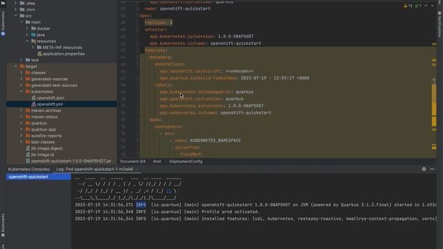 Deploy your Quarkus app to a kubernetes cluster in intellij-kubernetes - Part 2 смотреть онлайн