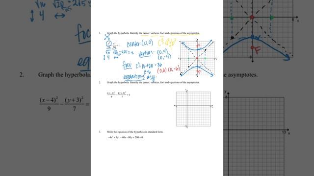 Hyperbola notes p. 87-88 смотреть онлайн