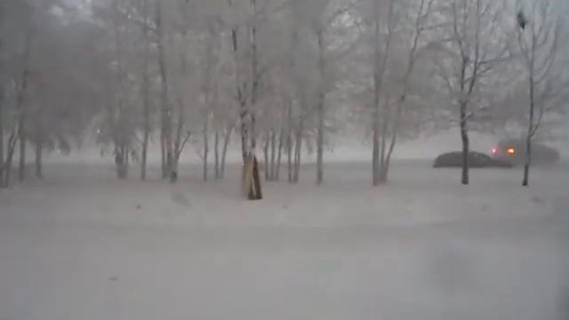 Мороз -42 в Сургуте. Страшный мороз! смотреть онлайн