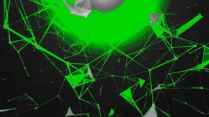 Футаж На зеленом фоне зеркальные переливы /Footage On a green background mirror iridescence