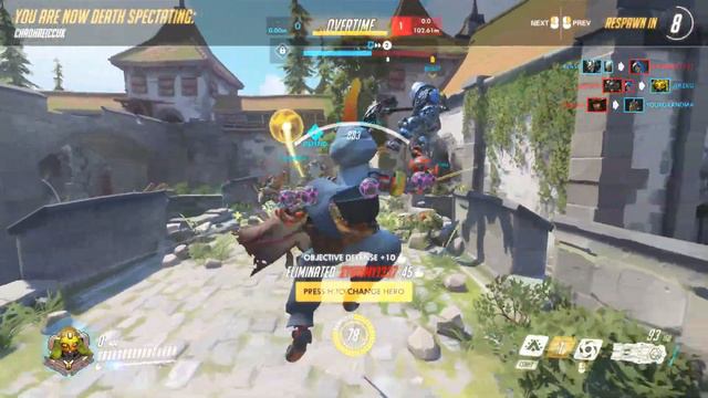 Overwatch - Ranked Season 6 match 27 Orisa ► 1080p 60fps - No commentary ◄ смотреть онлайн