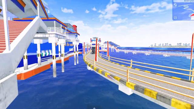 New Ferry Ghat Cross || Bus Simulator Indonesia || New Bussid Mod ✅ смотреть онлайн