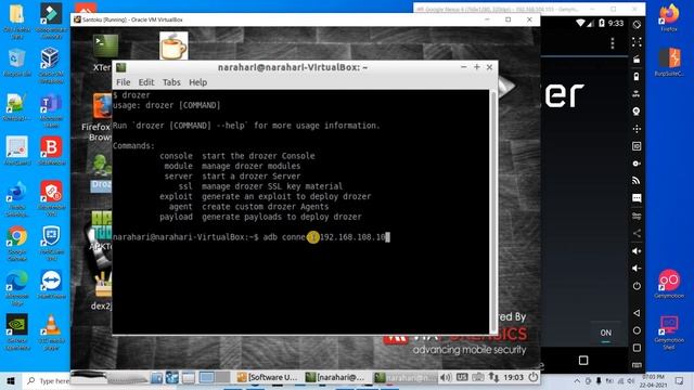 Install Drozer Agent and connect to Drozer Server смотреть онлайн