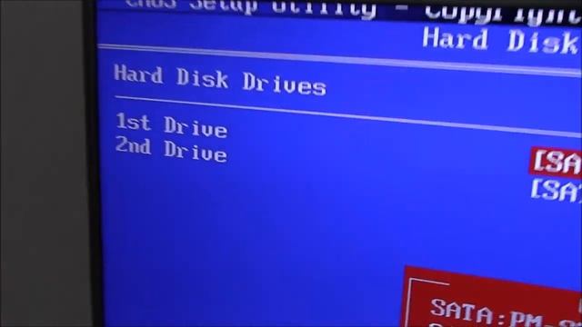 Настройка Bios в Foxconn A88GMX для загрузки Windows с диска C смотреть онлайн