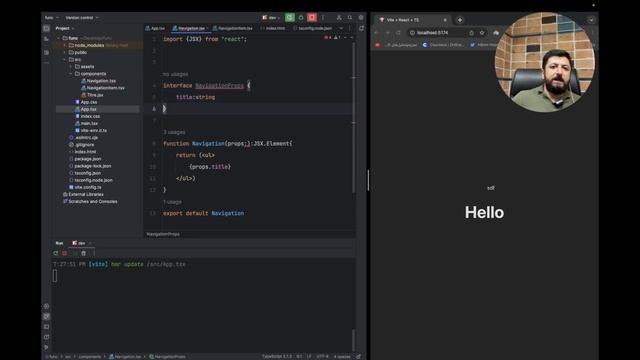 آموزش ری اکت - React Function Components With TypeScript смотреть онлайн