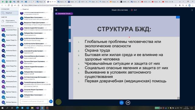 БЖД лекция 2. Управление безопасностью жизнедеятельности. смотреть онлайн