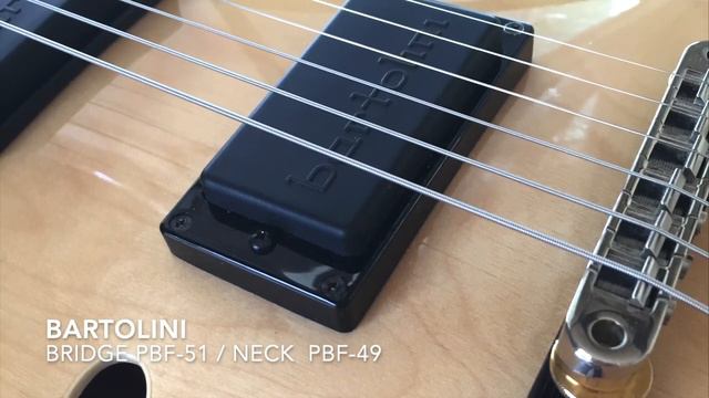 Bartolini pickup test смотреть онлайн