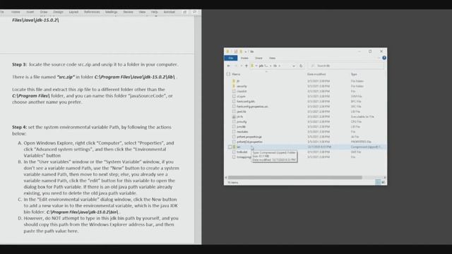 Installing JDK 15.0.2 for Windows смотреть онлайн
