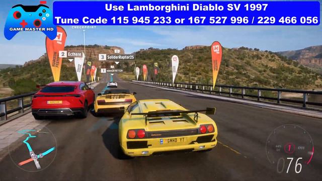 Forza Horizon 5 PEAK PERFORMANCE Seasonal Championship - Car Restriction Italian AWD A-800 смотреть онлайн