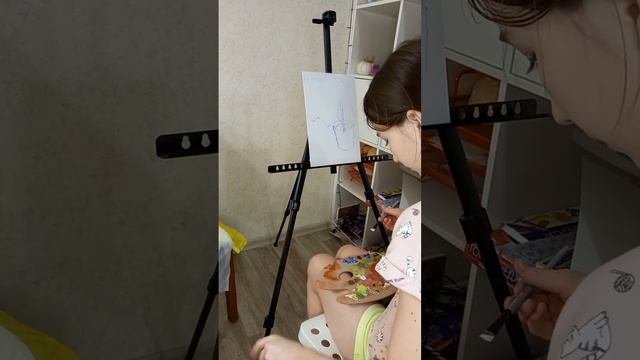 Рисую картину масляными красками...(2 ч.) #рекомендации #рисование #масляныекраски #живопись #краск смотреть онлайн