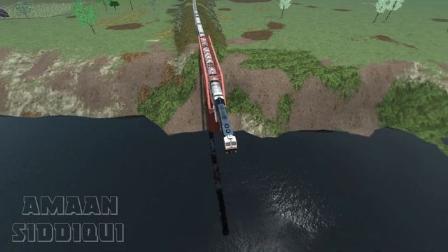 TRAINS Vs BROKEN BRIDGES AND ACCIDENTS #1 - Train Simulator | Indian Railways