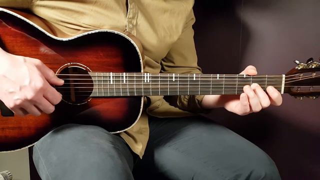 How to play AURORA - THIS COULD BE A DREAM Acoustic Guitar Lesson - Tutorial смотреть онлайн