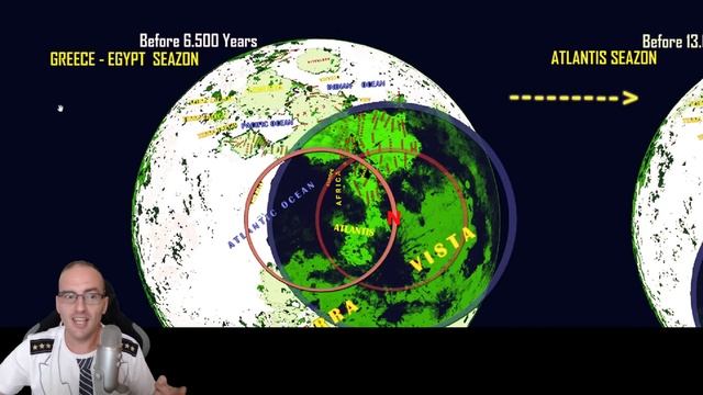 Finally in 26.000 years you understand what happened on Big Earth Moon Map & North Pole смотреть онлайн