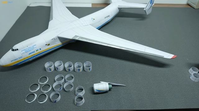 AMAZING ANTONOV 225 PAPER MODEL- PAPERCRAFT смотреть онлайн