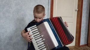 танго "Утомленное солнце" на аккордеоне