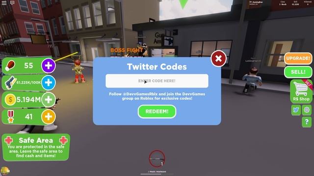 *ALL* NEW SECRET OP WORKING CODES! Roblox Gun Simulator смотреть онлайн