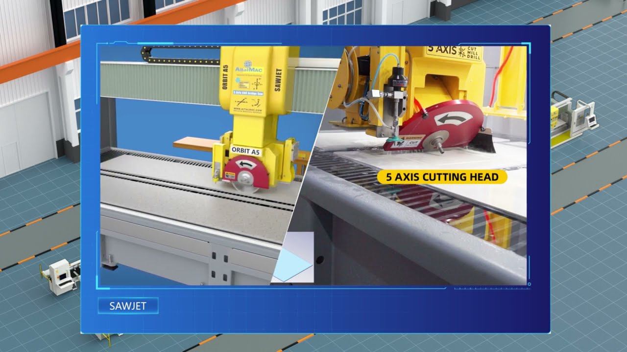 Автоматизированный производственный комплекс со станками, объединенными в сеть AITALMAC смотреть онлайн