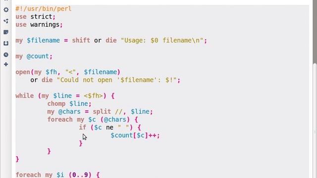 Beginner Perl Maven tutorial: 5.13 - count digits смотреть онлайн