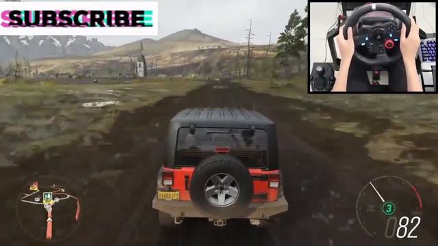 Jeep Wrangler - Forza Horizon 4 | Logitech g29 gameplay #gaming #anujkaushik #freefirehack #game смотреть онлайн