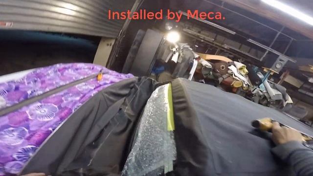 How to install a convertible top | Replace 2013 mustang convertible top -auto uholstery смотреть онлайн