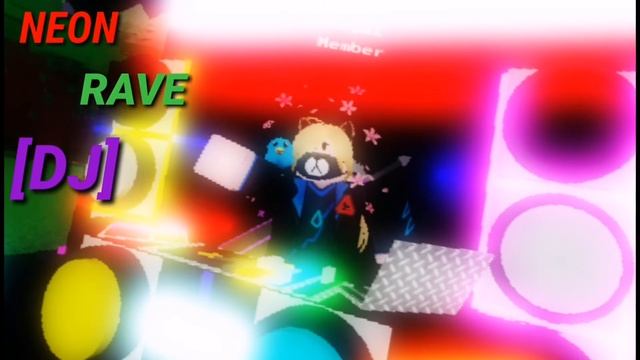 NEON RAVE DJ GAME TDS IN ROBLOX смотреть онлайн