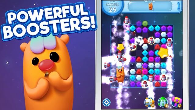 Little Odd Galaxy : Match 3 Puzzle Game смотреть онлайн