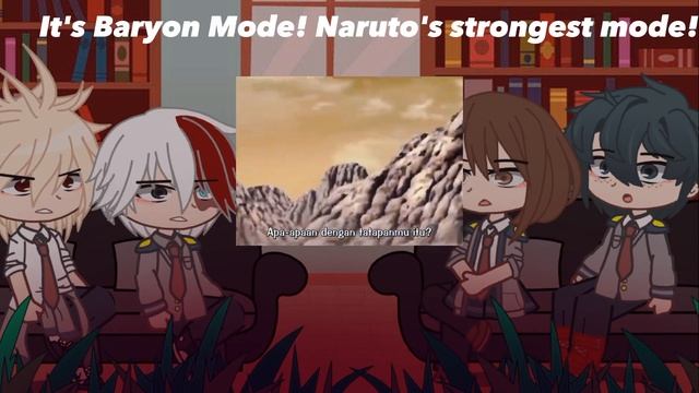 ([BNHA React to Uzumaki Naruto Baryon Mode as Pro Heroes]) смотреть онлайн