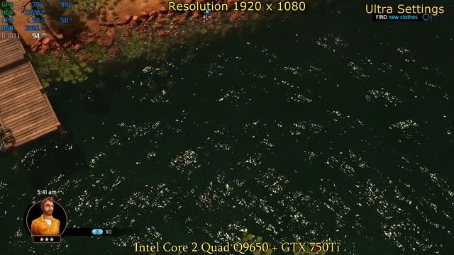 American Fugitive - Intel Core 2 Quad Q9650 - GTX 750Ti gaming benchmark смотреть онлайн