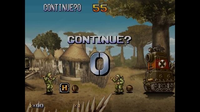 Game Over: Metal Slug 6 (PlayStation 2) смотреть онлайн