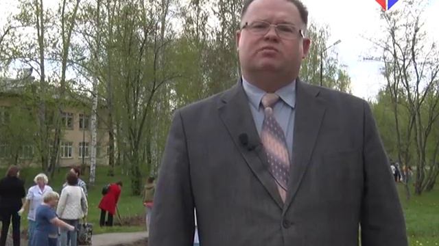 На территории больничного городка Лесного появилась яблоневая аллея смотреть онлайн