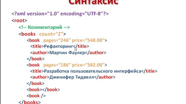 Что такое XML? Часть 1 смотреть онлайн
