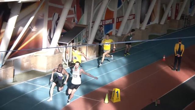 Зимние ВУЗы по л/а 2014 - Эстафета (мужчины) МГУ-1 смотреть онлайн