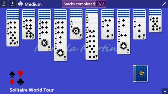 Solitaire World Tour Game #3 | April 29, 2022 Event | Spider Medium смотреть онлайн