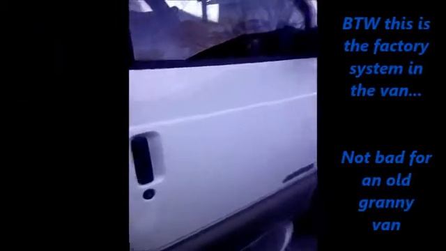 2001 Chevy Astro Sound system смотреть онлайн