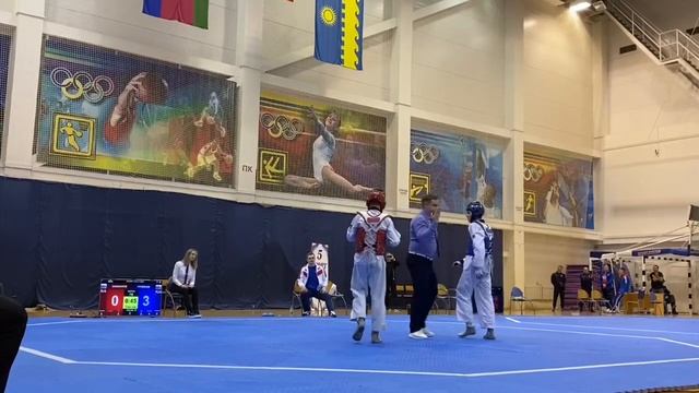 ФИНАЛ 48кг «Первенство России ?? по тхэквондо ? среди юниоров 2023 смотреть онлайн