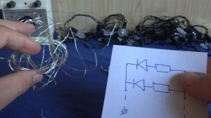 УДИВИТЕЛЬНЫЕ СВЕТОДИОДЫ ?  Тончайшая Гирлянда От Батареек