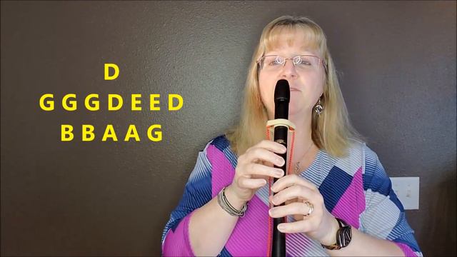 Old MacDonald had a Farm Recorder Tutorial смотреть онлайн