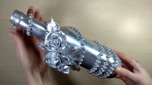Декор бутылок своими руками 6 вариантов/ 2 часть